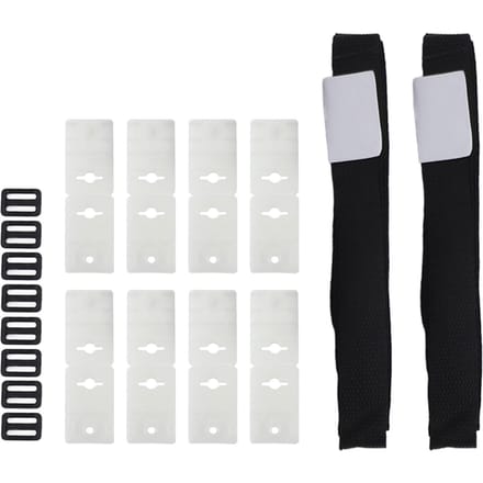 Kit de fixation de rouleau de couverture solaire de piscine à longueur réglable pour piscine white