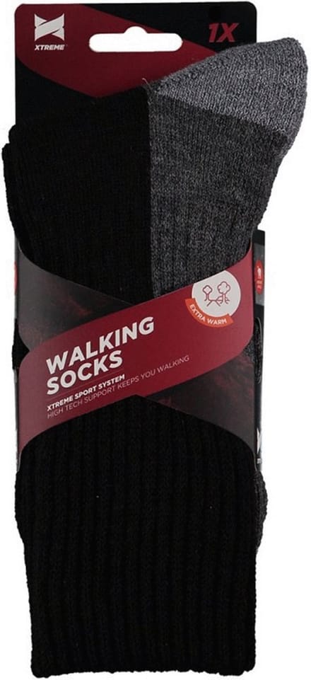 Xtreme 135780 Technische Walking Sokken - Zwart - 35-38
