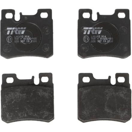 Remblokset TRW GDB987, achter
