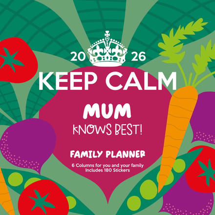 KEEP CALM Familienplaner im Format 30 x 30