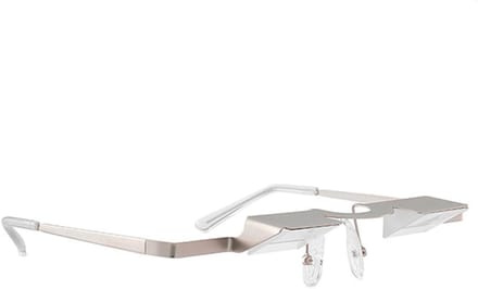 Bed Prism Bril - Lig Bril - Horizontaal Lezen - Hoge Definitie - One Size - Zwart