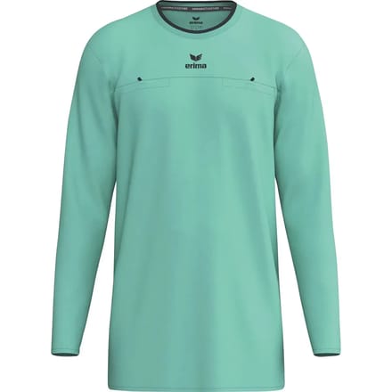 Erima Referee Scheidsrechtersshirt Lange Mouw Heren - Mintgroen | Maat: M