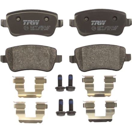 Remblokset TRW GDB1637, achter