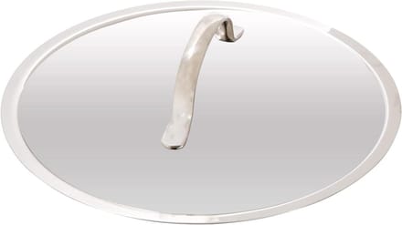 Deksel - Pan Deksel - Koken - Roestvrij Staal - 20 cm - Zilver