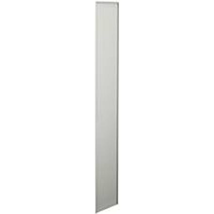 Eindwand zijkant, voor reksysteem PROGRESS 500 T, H 2250 x D 400 mm,