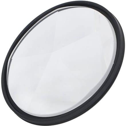 77MM Pentaprisma Filter Speciaal Effect Prisma Variabel Onderwerpaantal Fotografie Lensfilter voor white