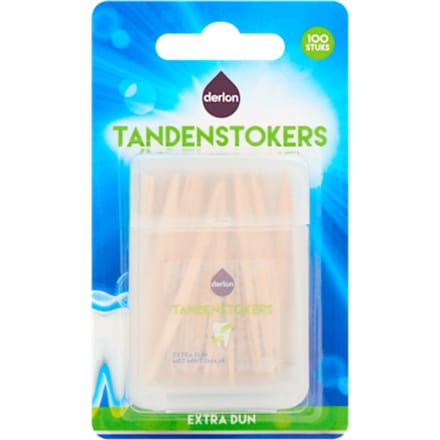 Tandenstokers extra dun mintsmaak