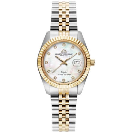 Christophe Duchamp Diamond Elysees CD7201-9 Dames Horloge 33mm 5ATM