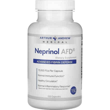 Neprinol Afd, Défense Avancée de la Fibrine, 15 000 FU, 150 Capsules