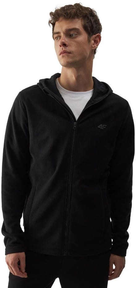 4F Fleece Heren Zwart - Maat S