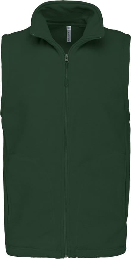 Kariban Bodywarmer van microfleece heren K913 - Forest Green - 5XL