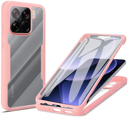 Hoesje geschikt voor Xiaomi 15 Pro - Techsuit ColorVerse 360 Case met Screenprotector - Roze