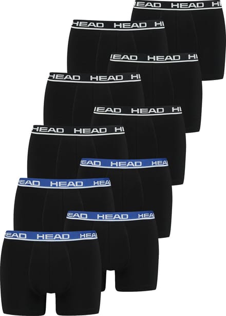 BOXERS Pack van 10 Head Heren Basic Boxer Broek Shorts Ondergoed Ondergoed Pack van 10