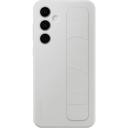 Samsung Standing Grip Case - Geschikt voor Samsung Galaxy S24 FE - Grijs