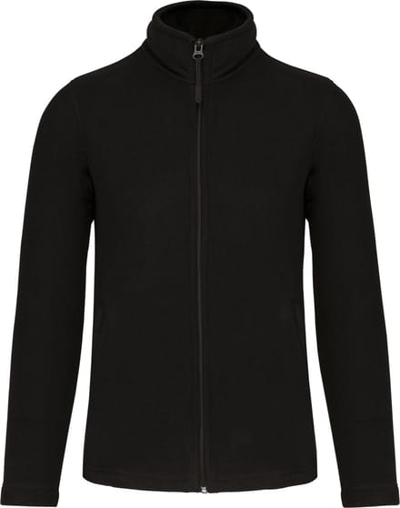 WK. Designed To Work Microfleece Vest Met Rits WK903 - Black - L