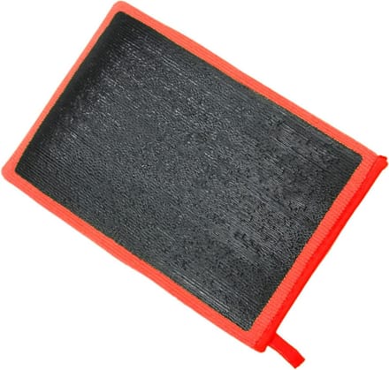 Klei handschoen - Autodetail handschoen - Voertuig reinigen - Gestructureerd oppervlak - 1 stuk - Rood