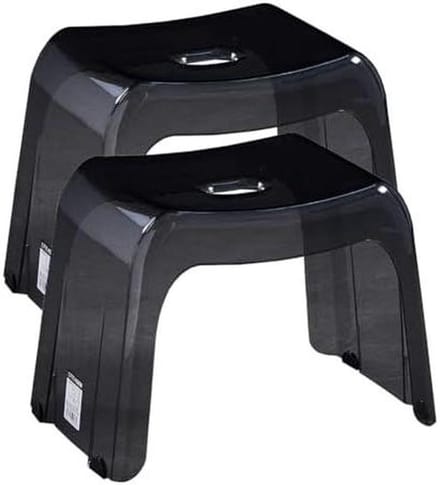 Douchekruk Set - Badzitje Krukje - Veilig Douchen - Waterdicht Antislip - Set van 2 - Transparant