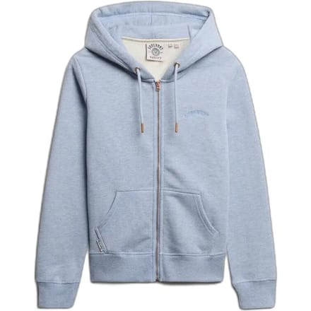 Superdry - Essential Logo hoodie met rits - Dames - Hoodies
