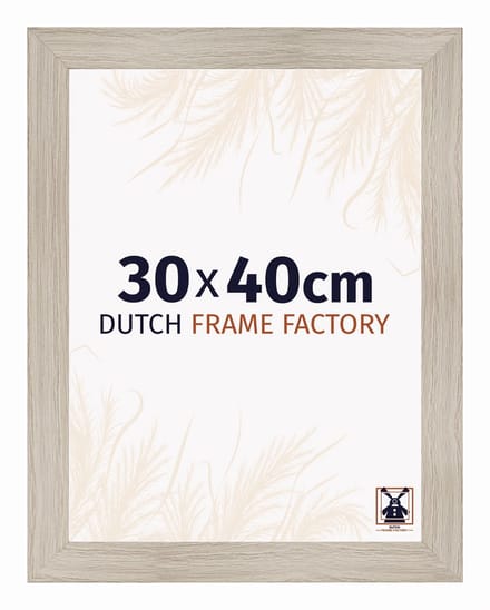 Fotolijst 30x40 cm - MDF - Eiken Licht - Praag