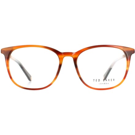 Ted Baker Round Mens Cognac Horn TB8219 Archer Glazen frames