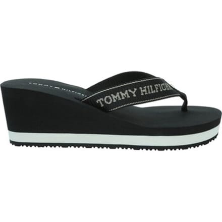 Sandalen met sleehak Tommy Hilfiger FW0FW08858BDS
