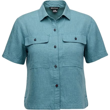 Vrouwenblouse Black Diamond Scenic