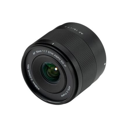 Viltrox AF 15mm f/1.7  Sony E-bevestiging