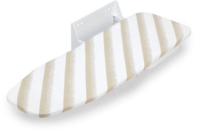 Emuca Strijkplank opvouwbaar aan de wand Iron Wall, 180º draaibaar, Staal, Wit