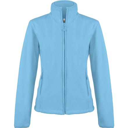 Kariban Microfleece met rits dames K907 - sky blue - S