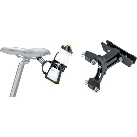 Topeak Omni Backup Elite Flessenhouderadapter Zwart
