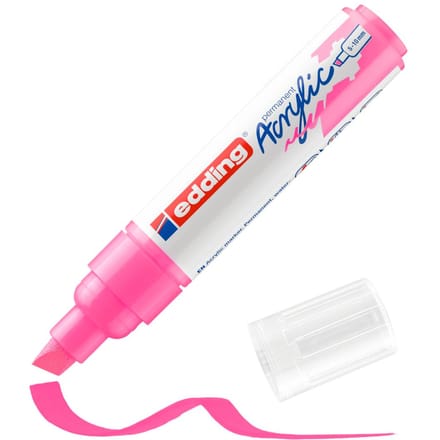 edding 5000 Acrylic "Acrylmarker - Wide" - Neon-Rozig