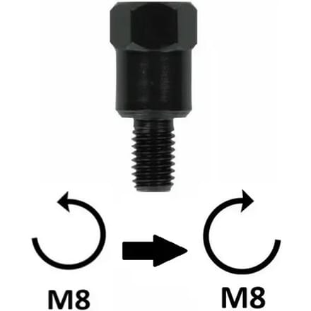 Motorspiegel adapter BCR M8x1,25 DX/M8x1,25 SX
