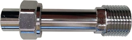 Verlengstukken Radiatorkraan 60mm Chroom - Set van 2
