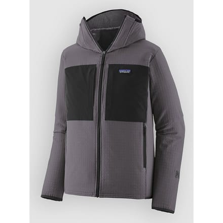 Patagonia R2 Techface Hoody Jas grijs