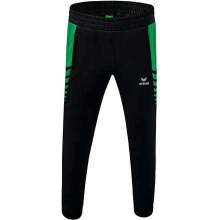 Erima Six Wings Worker Broek Kinderen - Smaragd / Zwart | Maat: 152