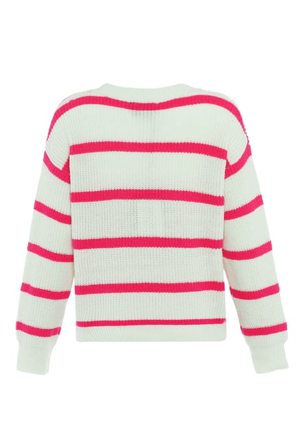 Faina Jumper Dames gebroken wit roze