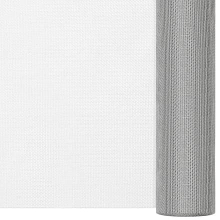 vidaXL - Gaasjes - 112 - x - 500 - cm - Roestvrij - staal - 304 - zilver
