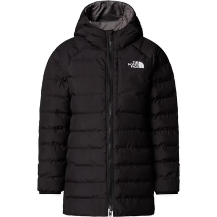 Lange gewatteerde jas met capuchon voor meisjes The North Face Perrito