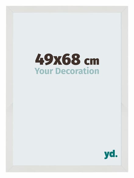 Your Decoration - Fotolijst 49x68 cm - MDF - Wit Mat - Mura