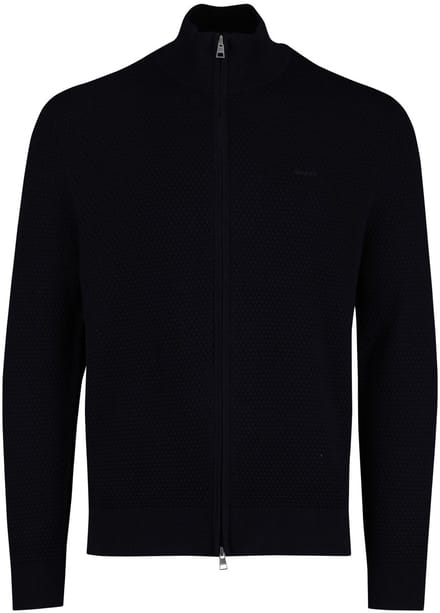 Gant vest donkerblauw