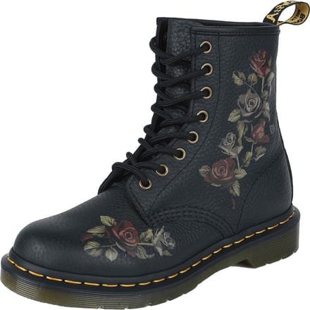 Laarzen Dr. Martens 1460 DECAYED ROSES CLASSIC TUMBLED NAPPA