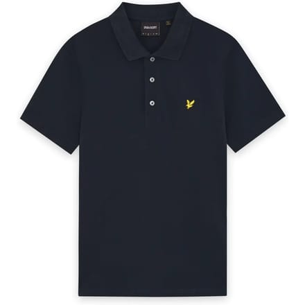 Lyle and Scott Polo Tipped Donkerblauw (navy) - Maat M - Heren