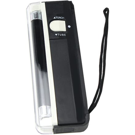 UV Geldchecker Licht Biljetten Tester Handheld Valse Detectie Draagbare Apparatuur black