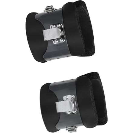 Omkeerlaarzen Veilig 2 Haken Omkeer Hanglaarzen met Band voor Compressieverlichting Oefening Herstel 1 Paar black
