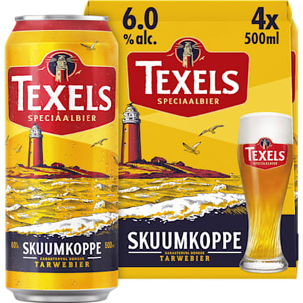 Skuumkoppe bier blik