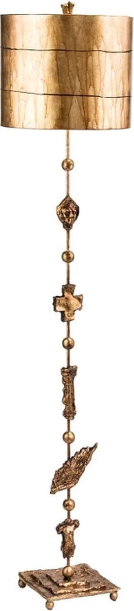 Flambeau Staande LED Lamp Fragment | 1X E27 Max 60W | Aged Gold