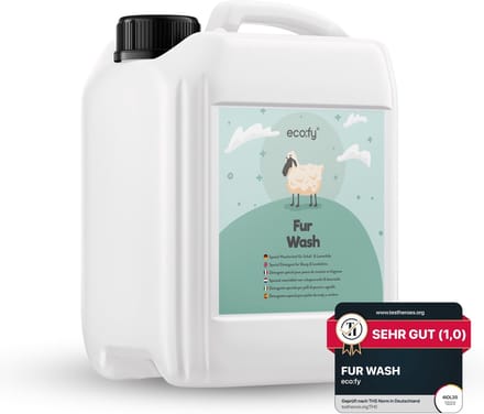 eco:fy® Speciaal vachtwasmiddel • wasmiddel met lanoline voor schapen- en lamsvachten