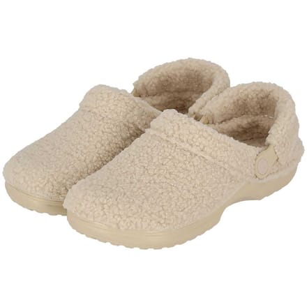 Klomp pantoffels dames - Teddy - Zand - Zand / 37/38