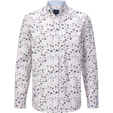 Babista herren Overhemd - 39/40 - wit - Plus Size