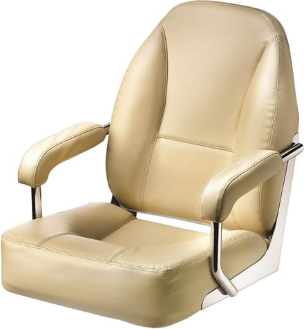 VETUS Master crèmekleurige Bootstoel
